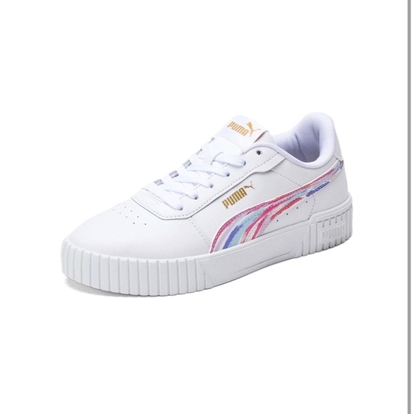 Puma Carina 2.0 Brushed Women's Court Sneaker size 10 - Picture 3 of 9